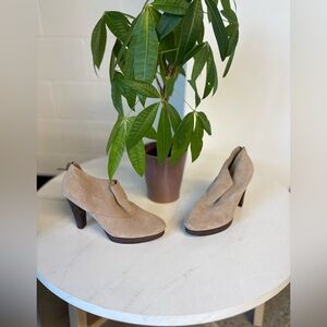 Cole Haan suede booties